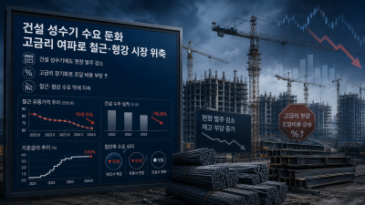 [금리 3% 시대와 철강④] 9~10월 건설 성수기 시험대…철근·형강, 금리보다 ‘현장 발주’가 관건