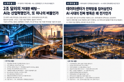 [AI 투자 붐 ①] 2조 달러의 거대한 베팅…AI는 산업혁명인가, 또 하나의 버블인가